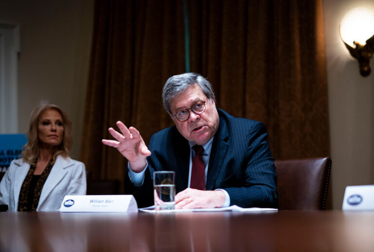 U.S. Attorney General William Barr (Doug Mills-Pool/Getty Images)