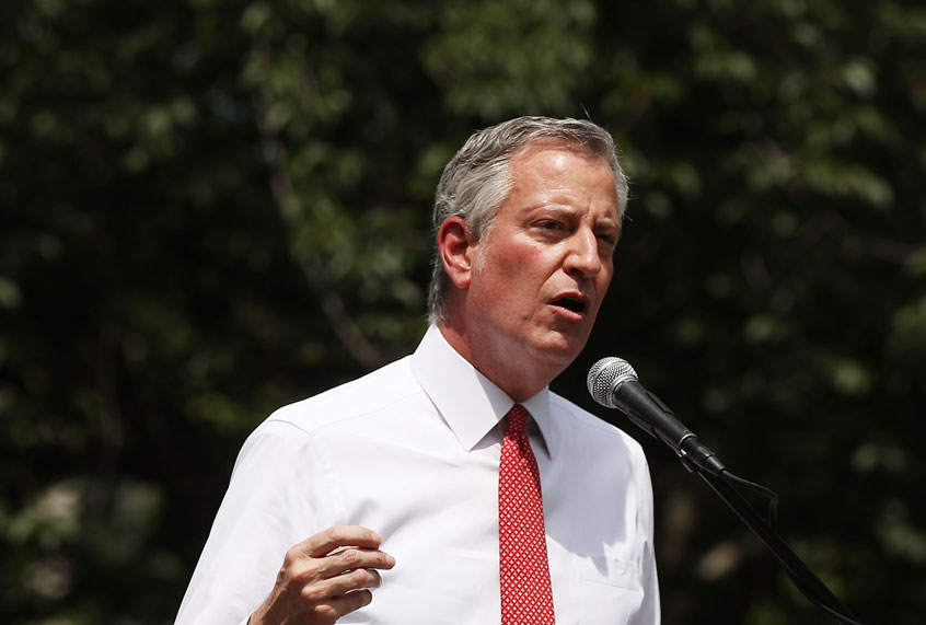 New York Mayor Bill de Blasio (Spencer Platt/Getty Images)