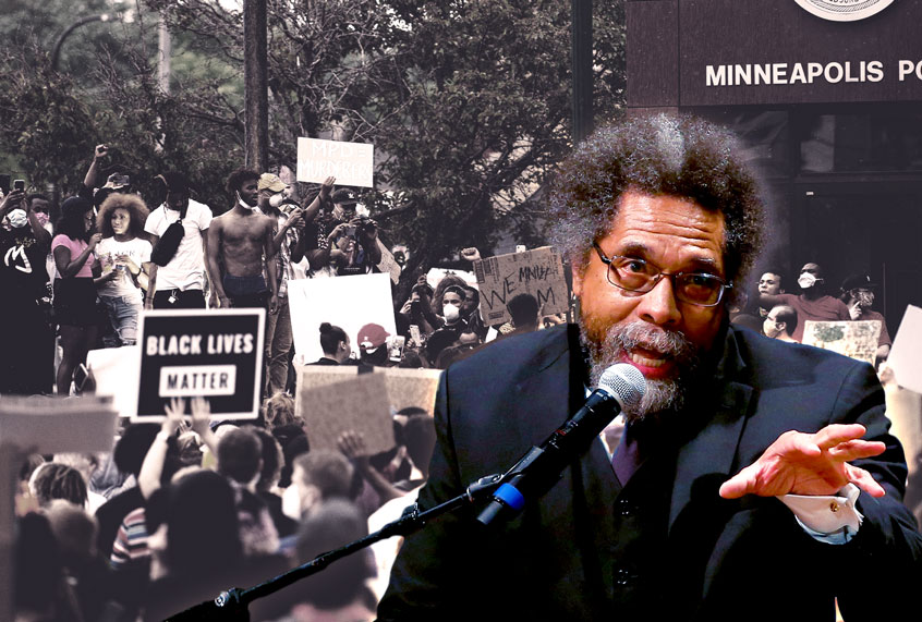 Cornel West | BLM Protest (Getty Images/Salon)