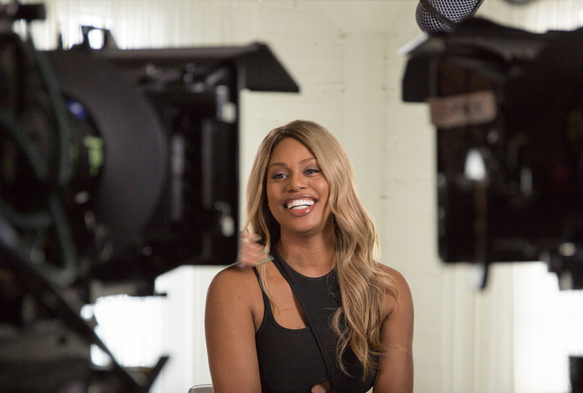 Laverne Cox in "Disclosure" (Netflix)
