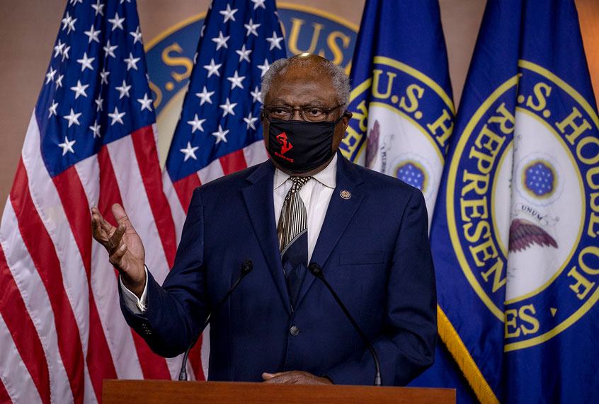 House Majority Whip James Clyburn (Tasos Katopodis/Getty Images)