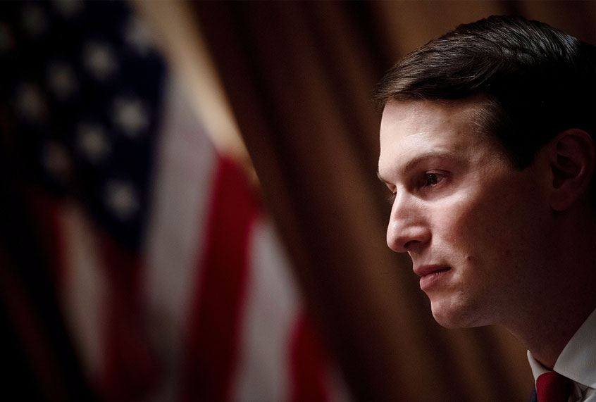 Senior Advisor Jared Kushner attends a meeting on Opportunity Zones in the Cabinet Room of the White House (BRENDAN SMIALOWSKI/AFP via Getty Images)