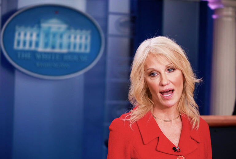 Kellyanne Conway (Yasin Ozturk/Anadolu Agency via Getty Images)
