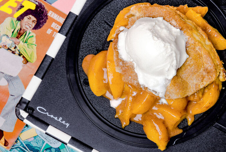 Dad's Peach Cobbler (Anisha Sisodia/Penguin Random House)