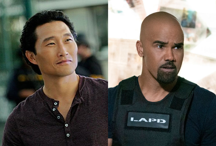 Daniel Dae Kim and Shemar Moore (CBS/Salon)