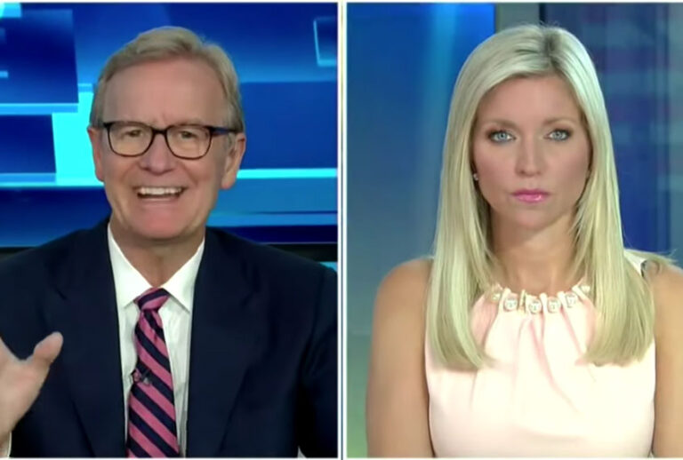Steve Doocy and Ainsley Earhardt on Fox & Friends (Fox News)