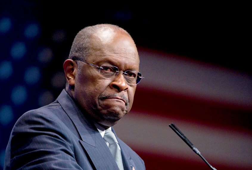 Herman Cain (Chris Maddaloni/CQ Roll Call)