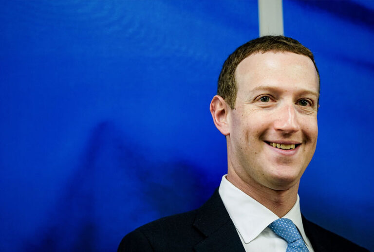 Founder and CEO of US online social media and social networking service Facebook Mark Zuckerberg (KENZO TRIBOUILLARD/AFP via Getty Images)