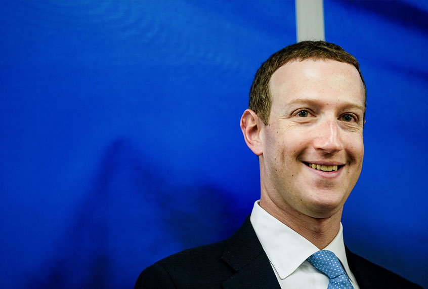 Founder and CEO of US online social media and social networking service Facebook Mark Zuckerberg (KENZO TRIBOUILLARD/AFP via Getty Images)