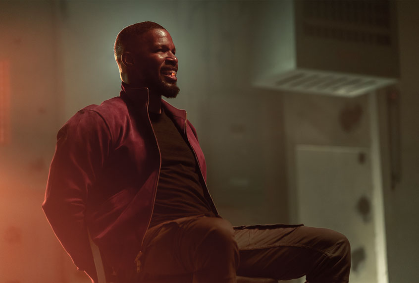 Jamie Foxx in "Project Power" (Netflix)