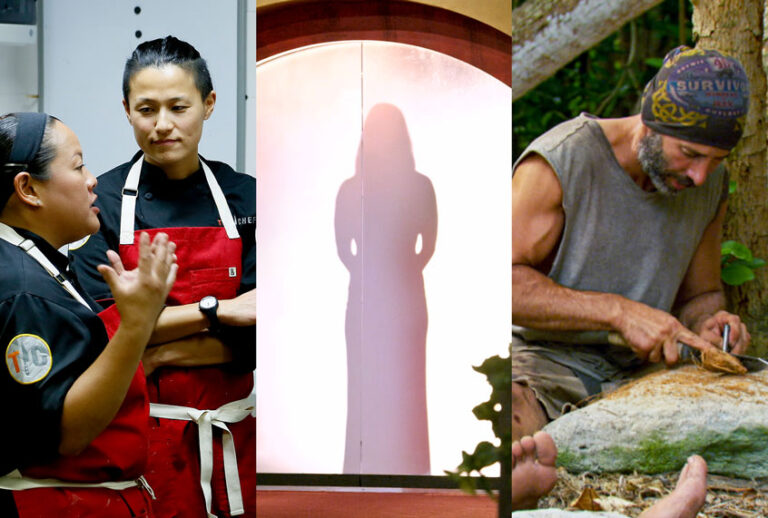 Top Chef, Love Is Blind and Survivor (Netflix/Bravo/CBS)