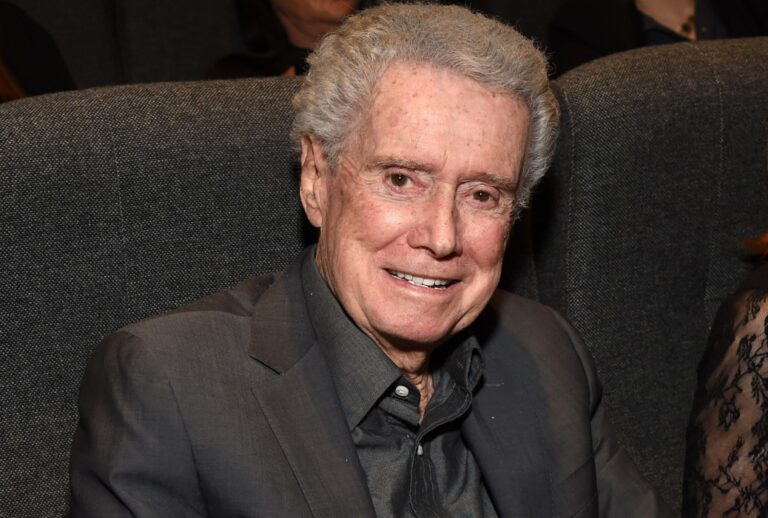 Regis Philbin attends the LA screening of "BURDEN" on February 27, 2020 in Los Angeles, California (Michael Kovac/Getty Images for 101 Studios)