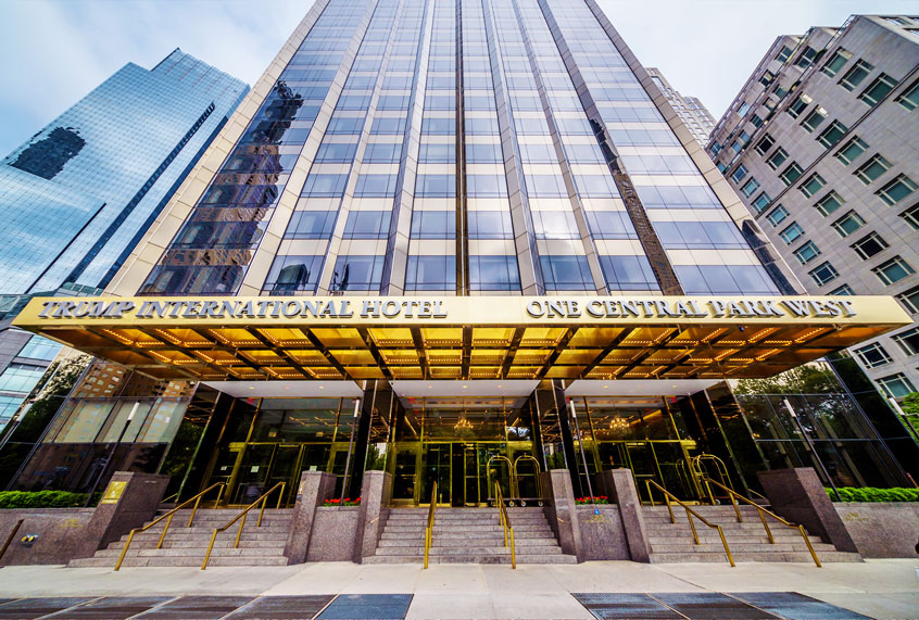Trump International Hotel and Tower at Columbus Circle (Erik McGregor/LightRocket via Getty Images)