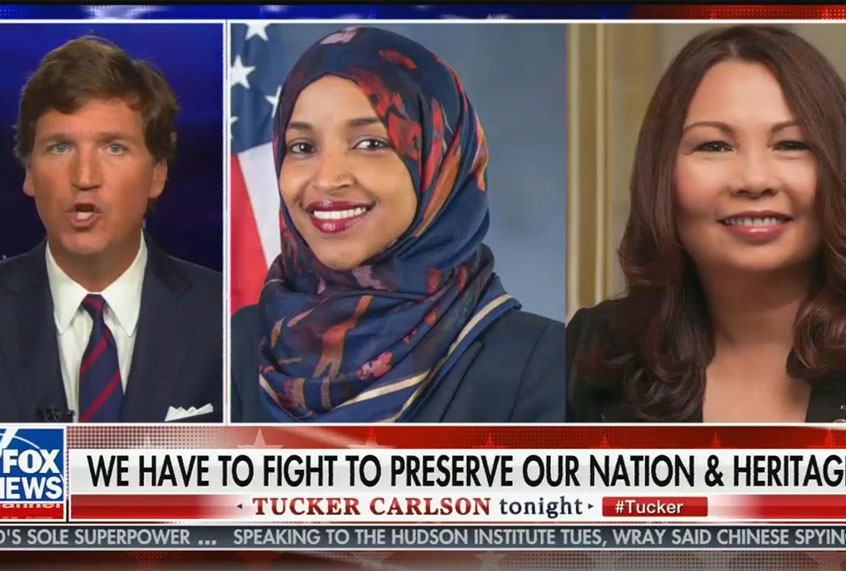 From the July 7, 2020, edition of Tucker Carlson Tonight (Fox News)