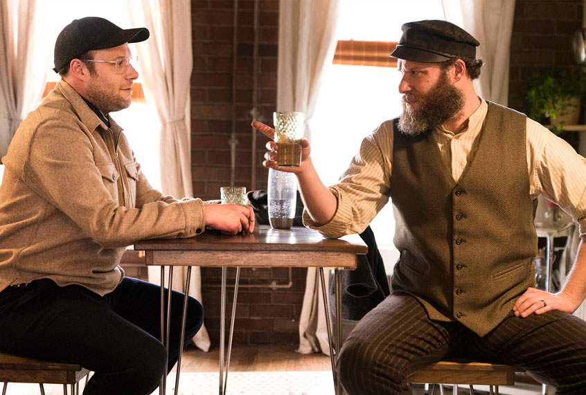 Seth Rogen and Seth Rogen in "An American Pickle" (HBO Max)