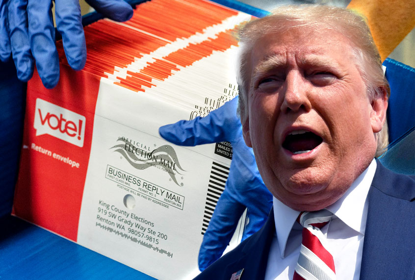 Donald Trump | mail in voting (Getty Images/Salon)