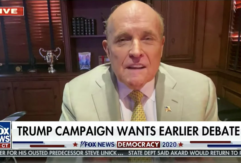 Rudy Giuliani on Fox & Friends (Fox News)