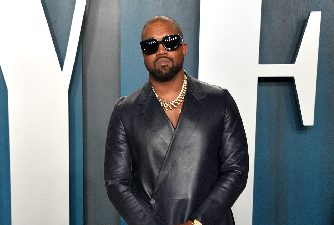 Kanye West at 2020 Vanity Fair Oscar Party Hosted By Radhika Jones (George Pimentel/Getty Images)