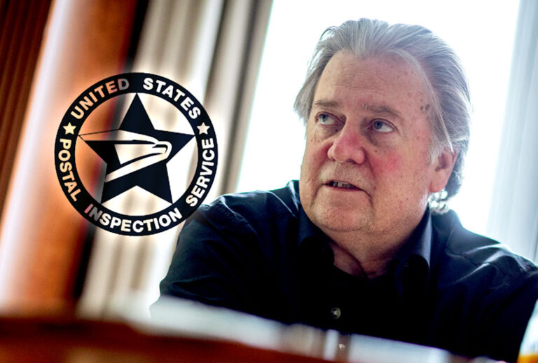 Steve Bannon | The United States Postal Inspection Service (Getty Images/USPIS/Salon)