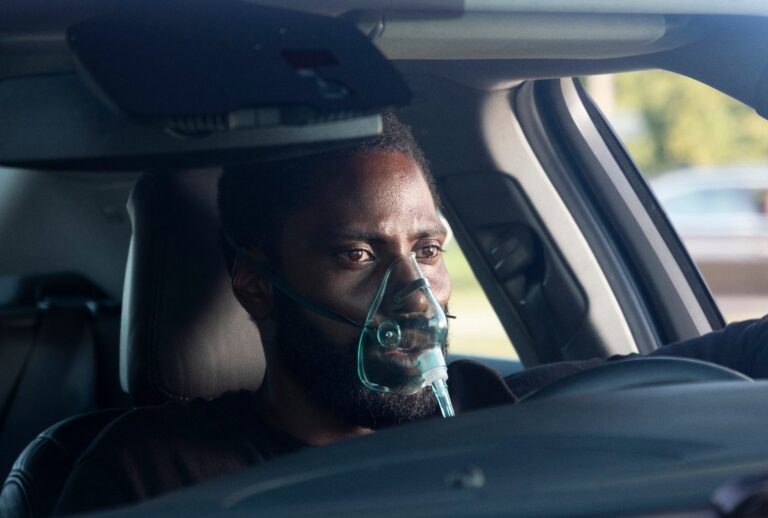 John David Washington in "Tenet" (Warner Bros.)