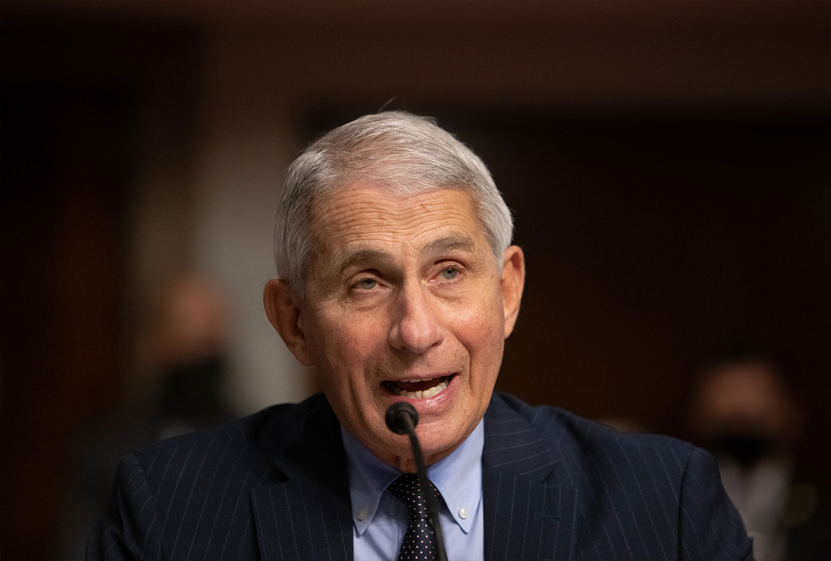 Anthony Fauci, director of National Institute of Allergy and Infectious Diseases at NIH, testifies at a Senate Health, Education, and Labor and Pensions Committee on Capitol Hill, on September 23, 2020 in Washington, DC. Dr. Fauci addressed the testing of vaccines and if they will be ready by the end of the year or early 2021. (Graeme Jennings- Pool/Getty Images)