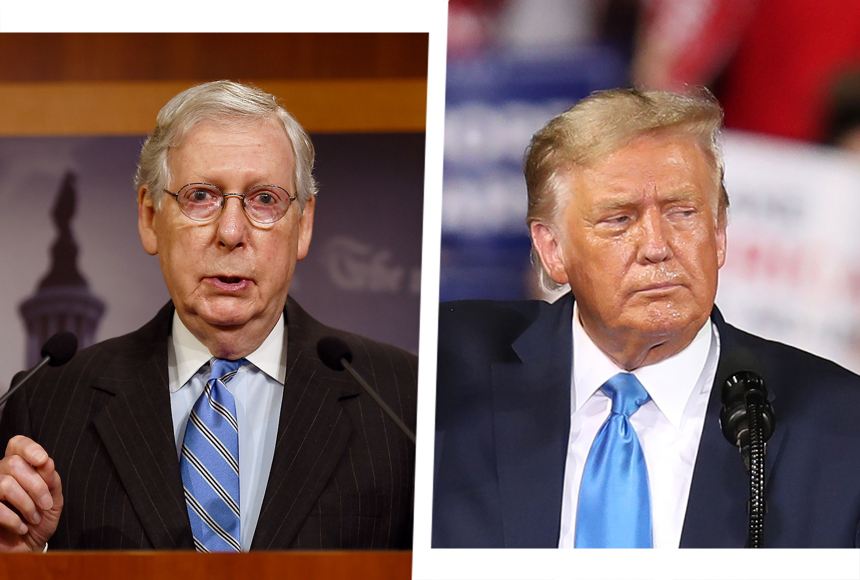 Mitch McConnell and Donald Trump (Photo illustration by Salon/Getty Images)