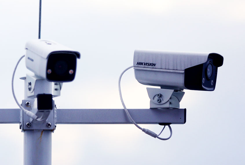 Surveillance cameras (VCG/Getty Images)