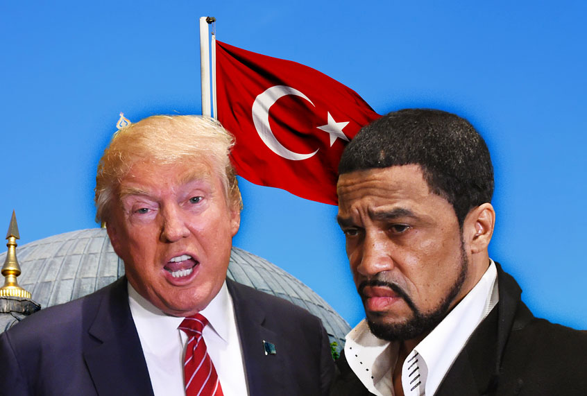 Donald Trump and Darrell Scott | Turkish Flag (Photo illustration by Salon/Getty Images)