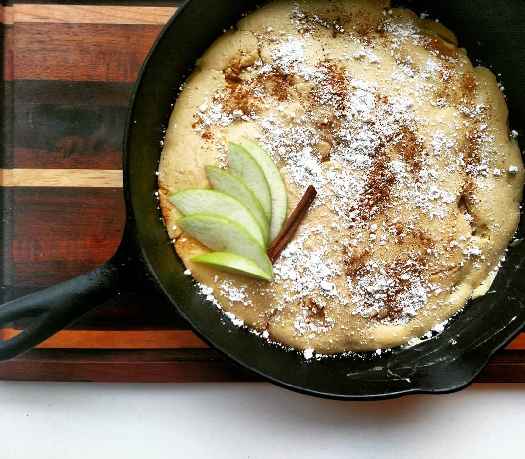 Cinnamon apple skillet pancake (Ashlie Stevens)