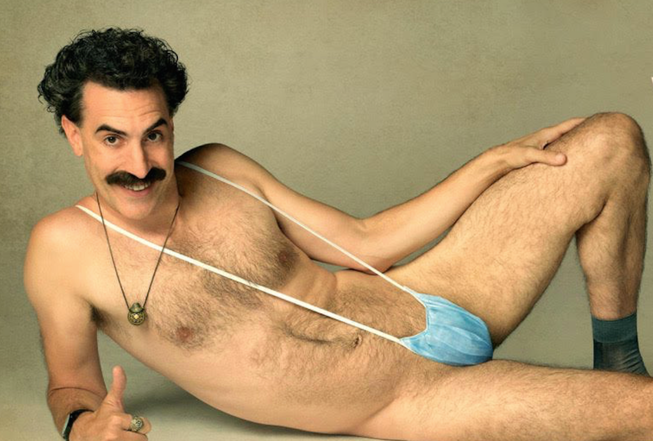 Sacha Baron Cohen in "Borat: Subsequent Moviefilm" (Amazon)