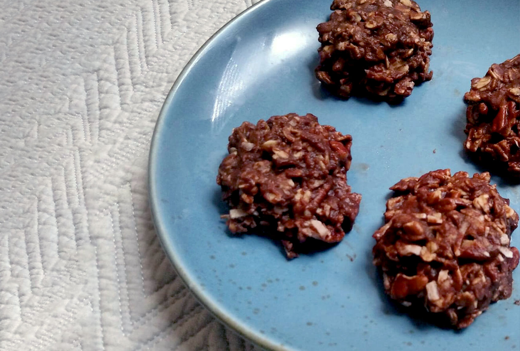 Chocolate espresso no-bake cookies (Ashlie Stevens)