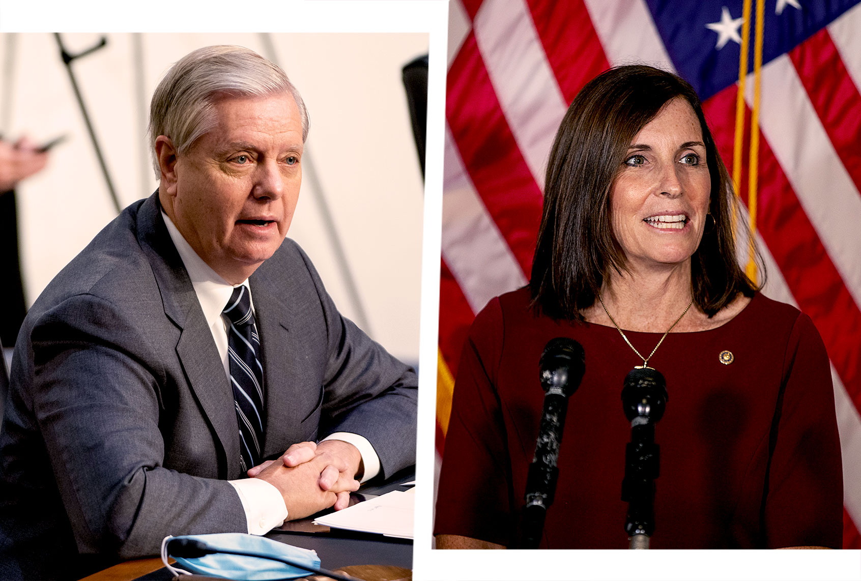 Senator Lindsey Graham and Representative Martha McSally (Photo illustration by Salon/Getty Images)