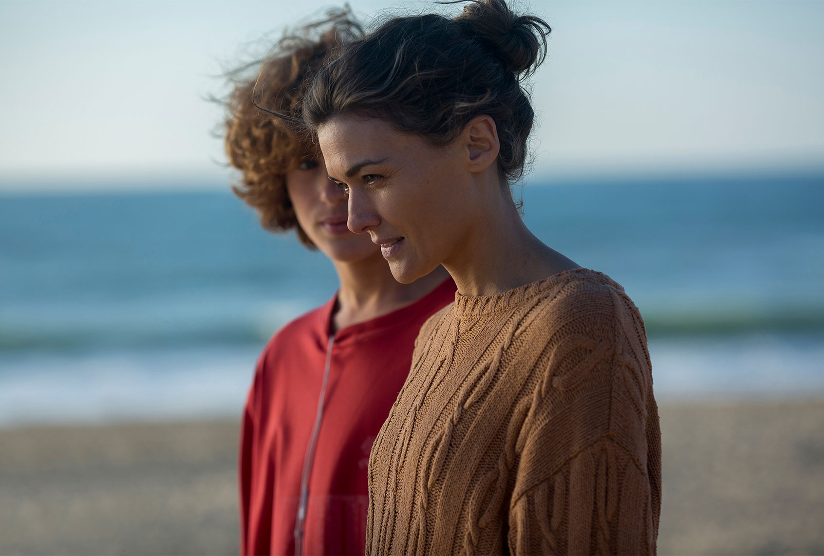 Jules Porier and Marta Nieto in "Madre" (Strand Releasing)