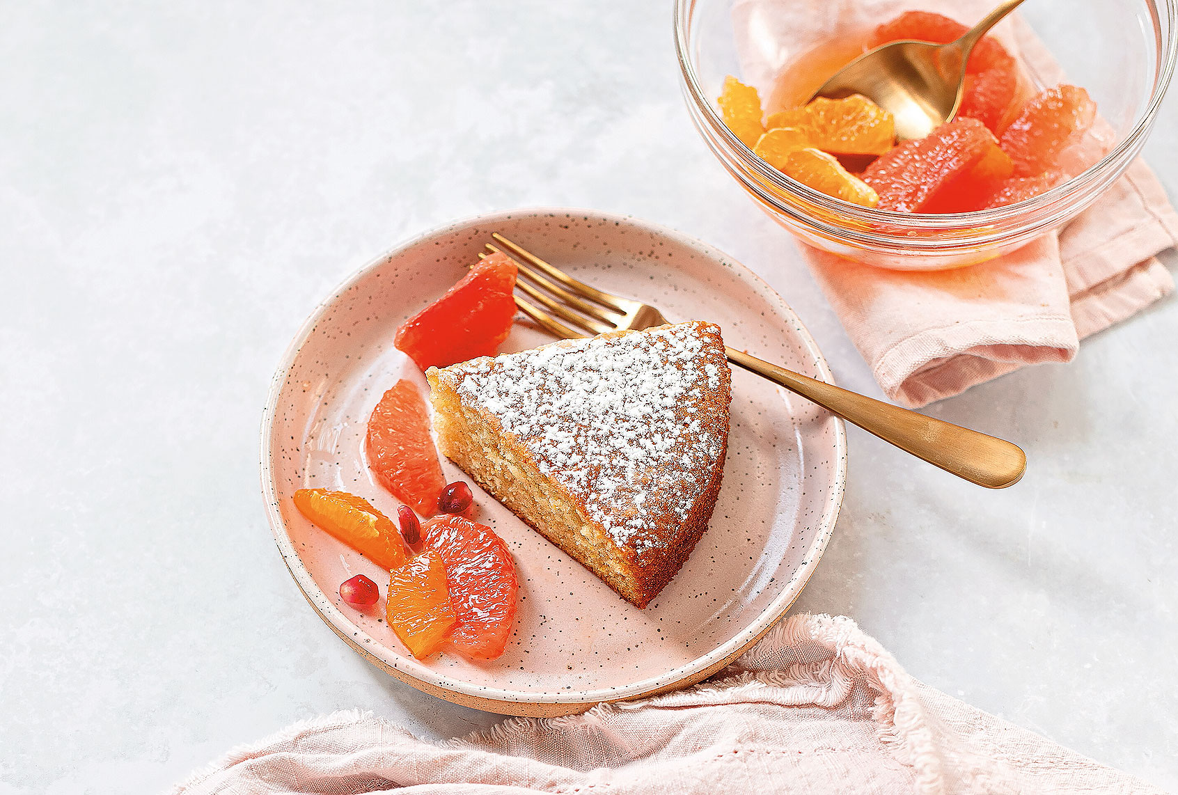Orange Flow Olive Oil Cake (Karen Tedesco)