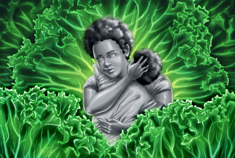Raising My Son In A Kale World (Illustration by Ilana Lidagoster/Salon)