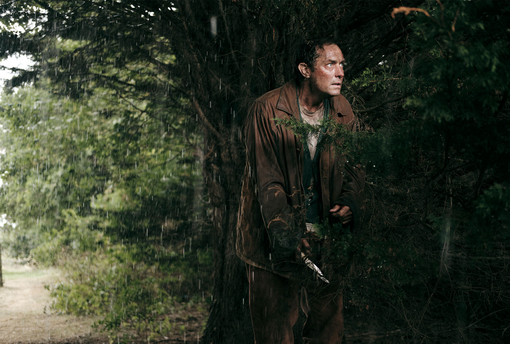 Jude Law as Sam in "The Third Day" (Ludovic Robert/HBO)