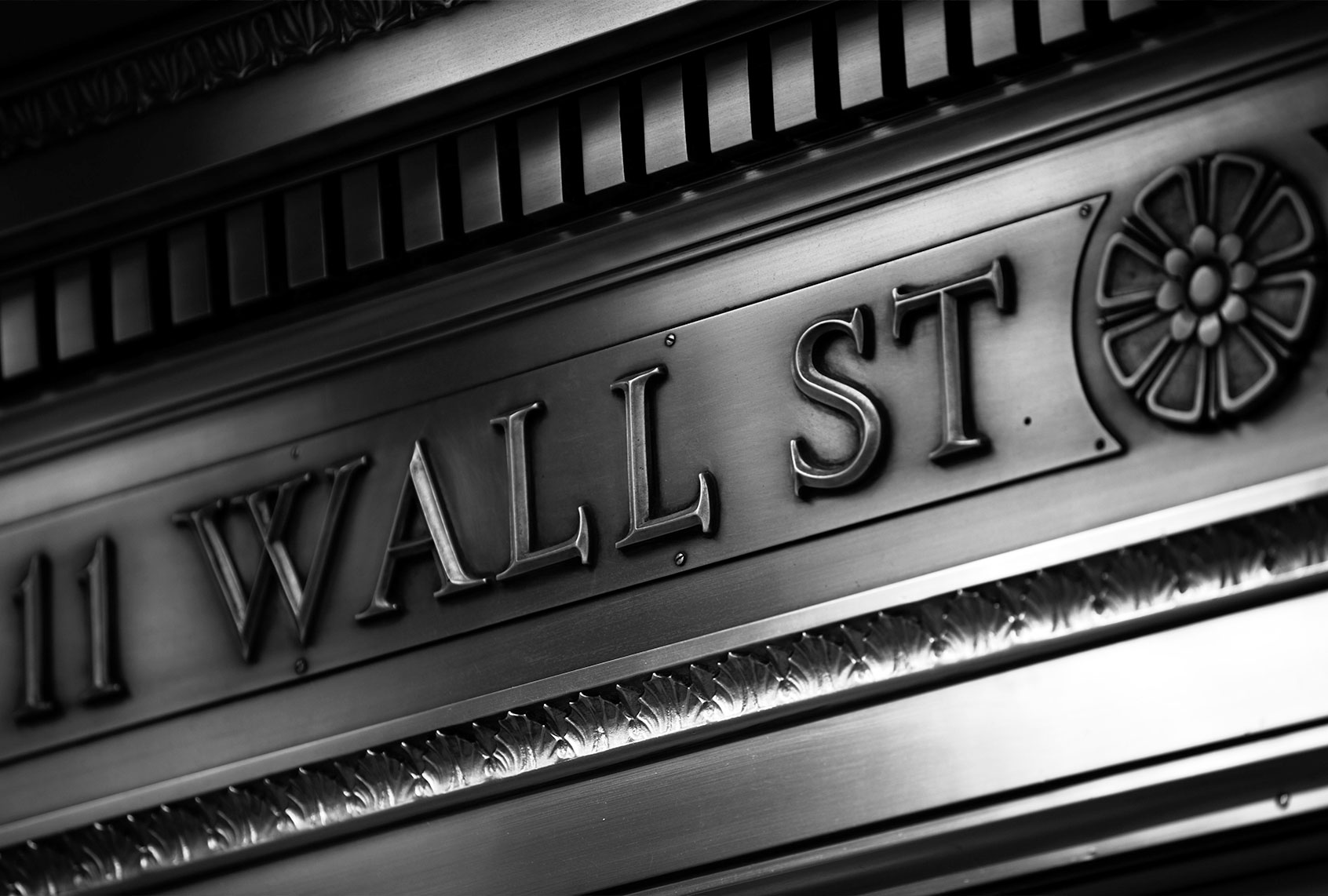The facade of the New York Stock Exchange is seen in the New York financial district on Wall Street (Jeff Hutchens/Getty Images)