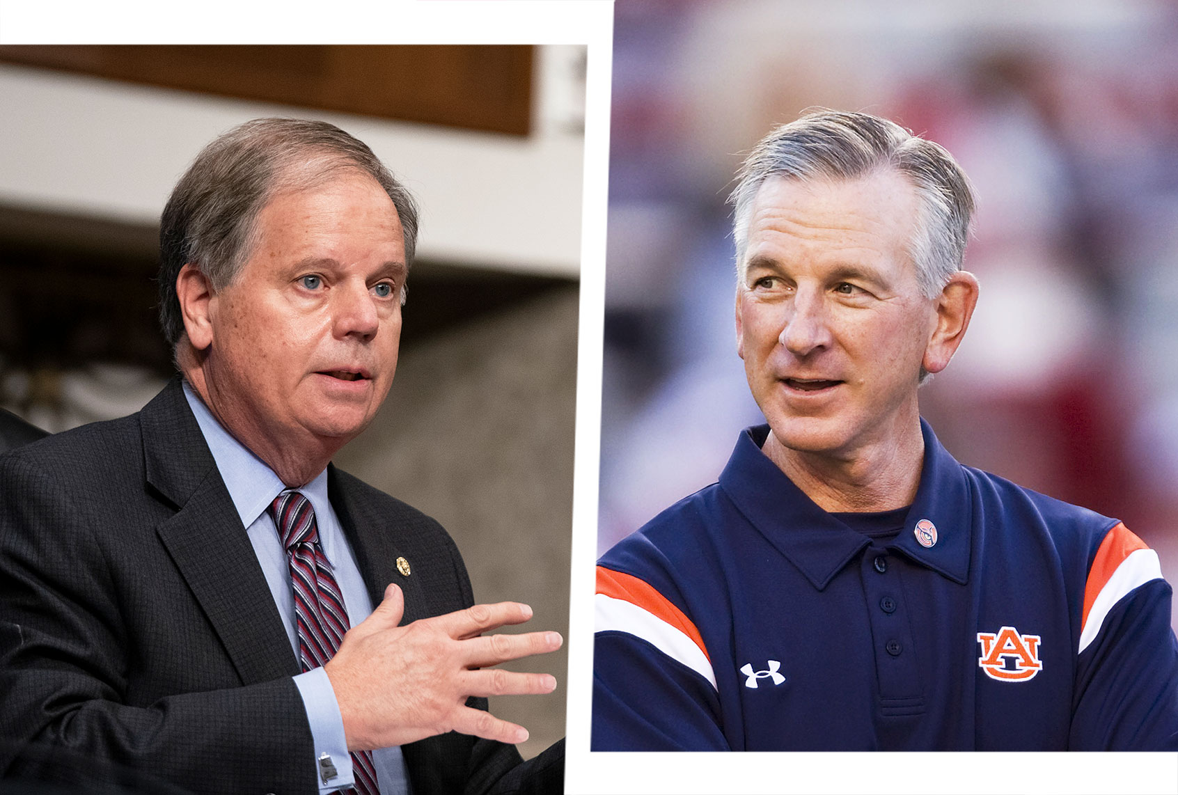 Doug Jones / Tommy Tuberville (Photo illustration by Salon/Getty Images)