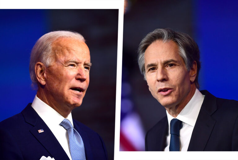 Joe Biden and Antony Blinken (Photo illustration by Salon/Getty Images)