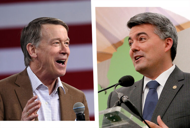 Cory Gardner / John Hickenlooper (Photo illustration by Salon/Getty Images)