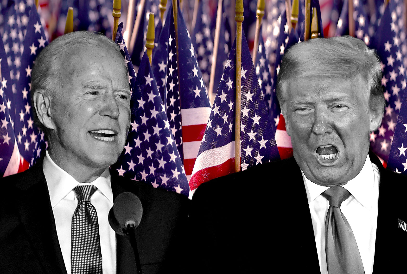 Joe Biden and Donald Trump (Photo illustration by Salon/Getty Images)