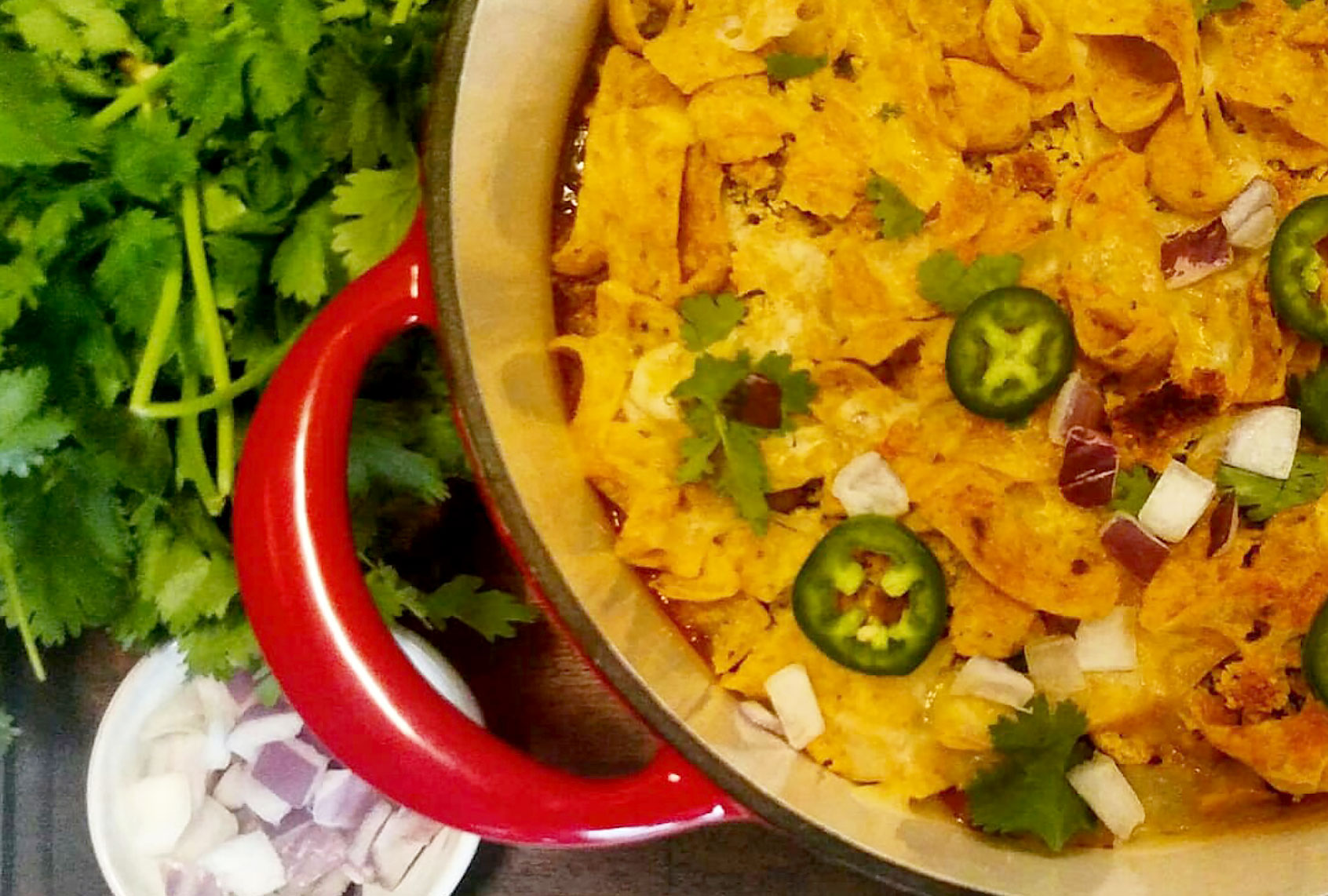 Dutch oven frito pie (Ashlie Stevens)