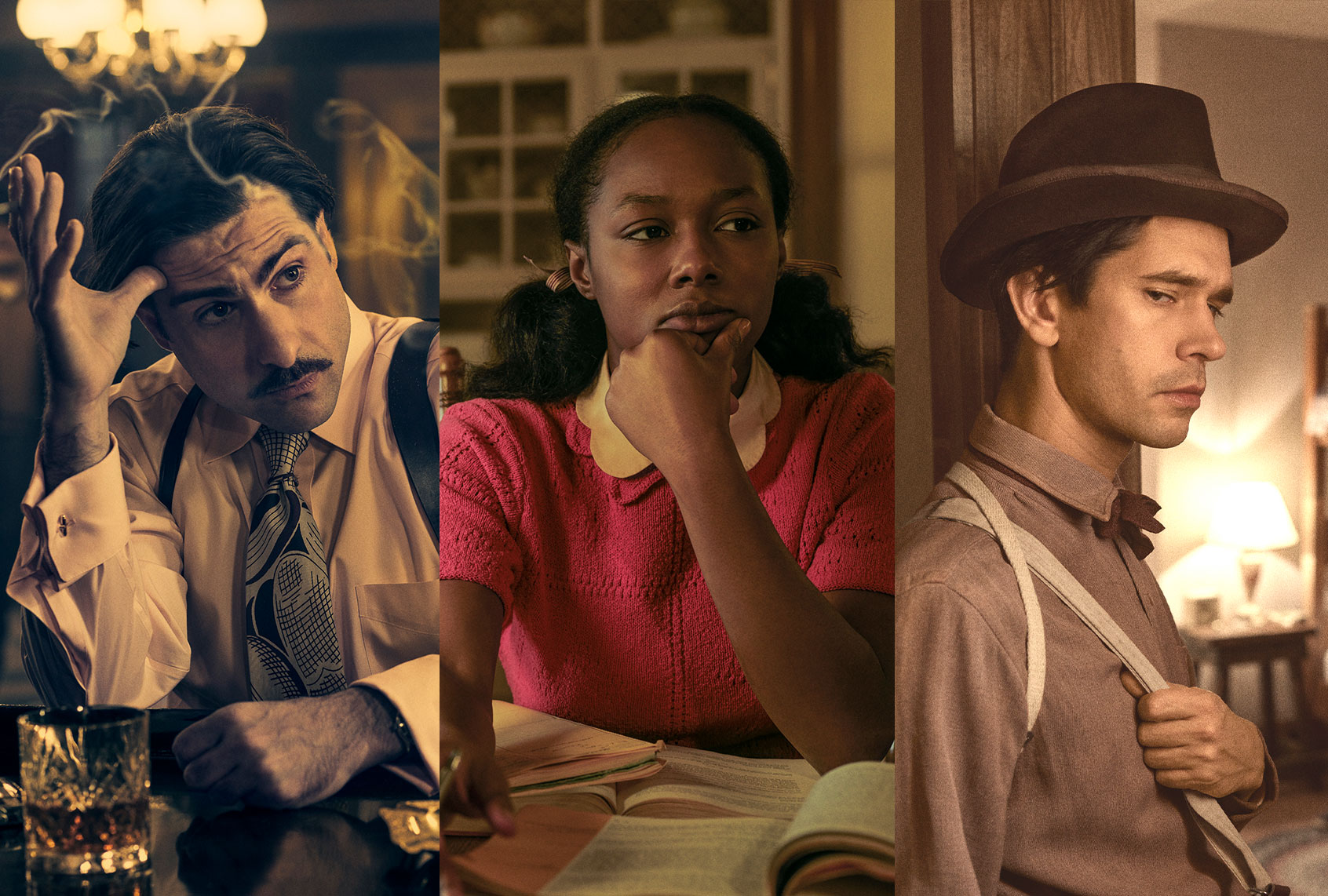 Jason Schwartzman, E'myri Crutchfield, and Ben Whishaw in "Fargo" (Matthias Clamer/FX)