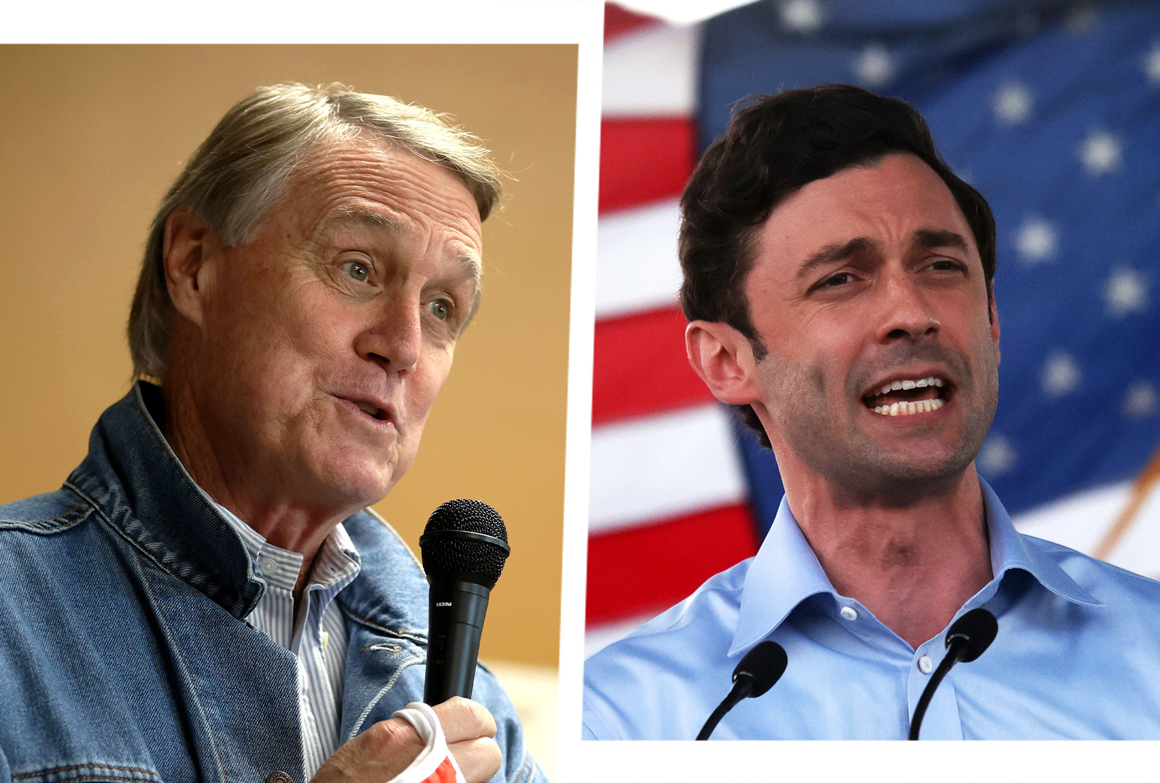 David Perdue / Jon Ossoff (Photo illustration by Salon/Getty Images)