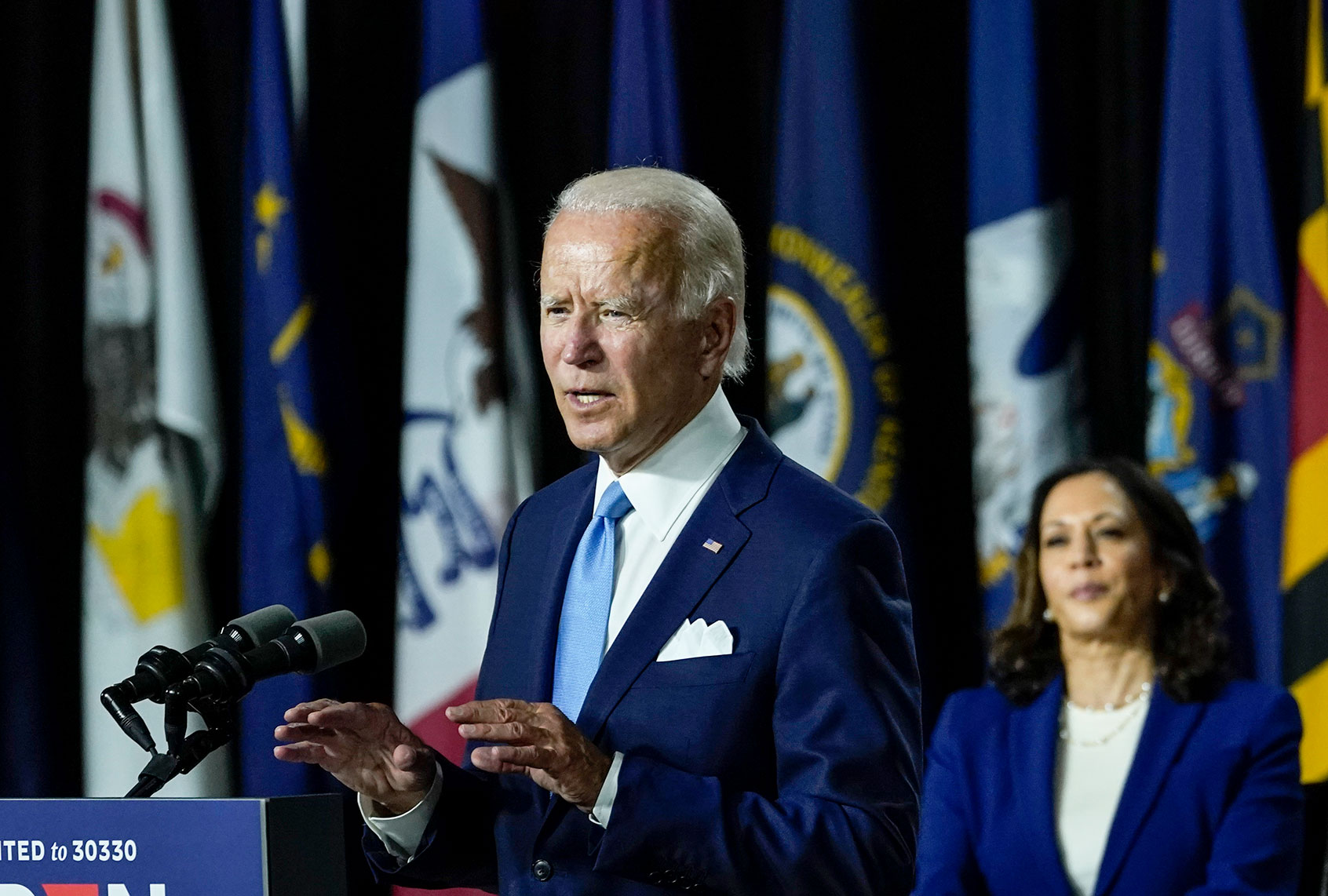 Joe Biden and Kamala Harris (Drew Angerer/Getty Images)