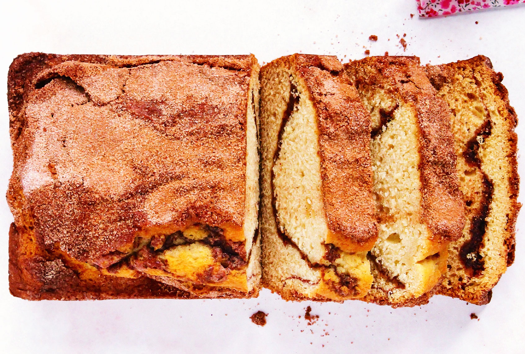 Cinnamon Swirl Quick Loaf (Meghan McGarry/Buttercream Blondie)