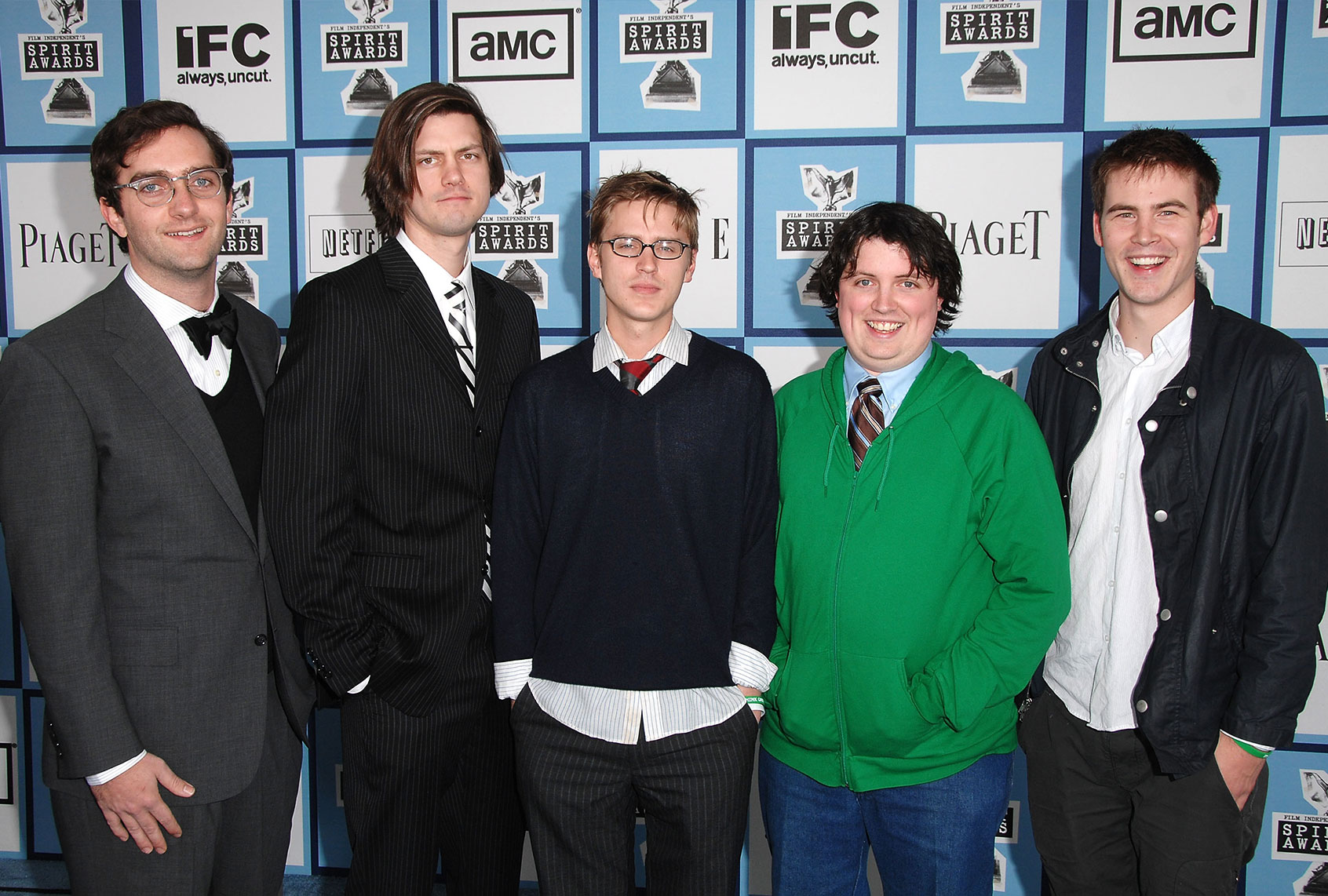 Comedians Sam Brown, Trevor Moore, Darren Trumeter, Timmy Williams and Zach Cregger of "The Whitest Kids U'Know" (Steve Granitz/WireImage)