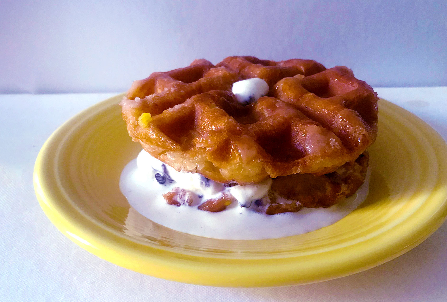 Waffled donut sandwiches! (Mary Elizabeth Williams)