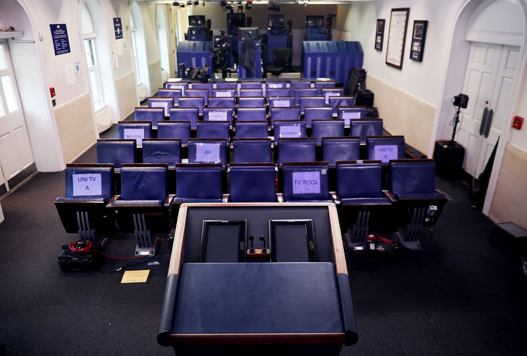 The James Brady Press Briefing Room (Chip Somodevilla/Getty Images)