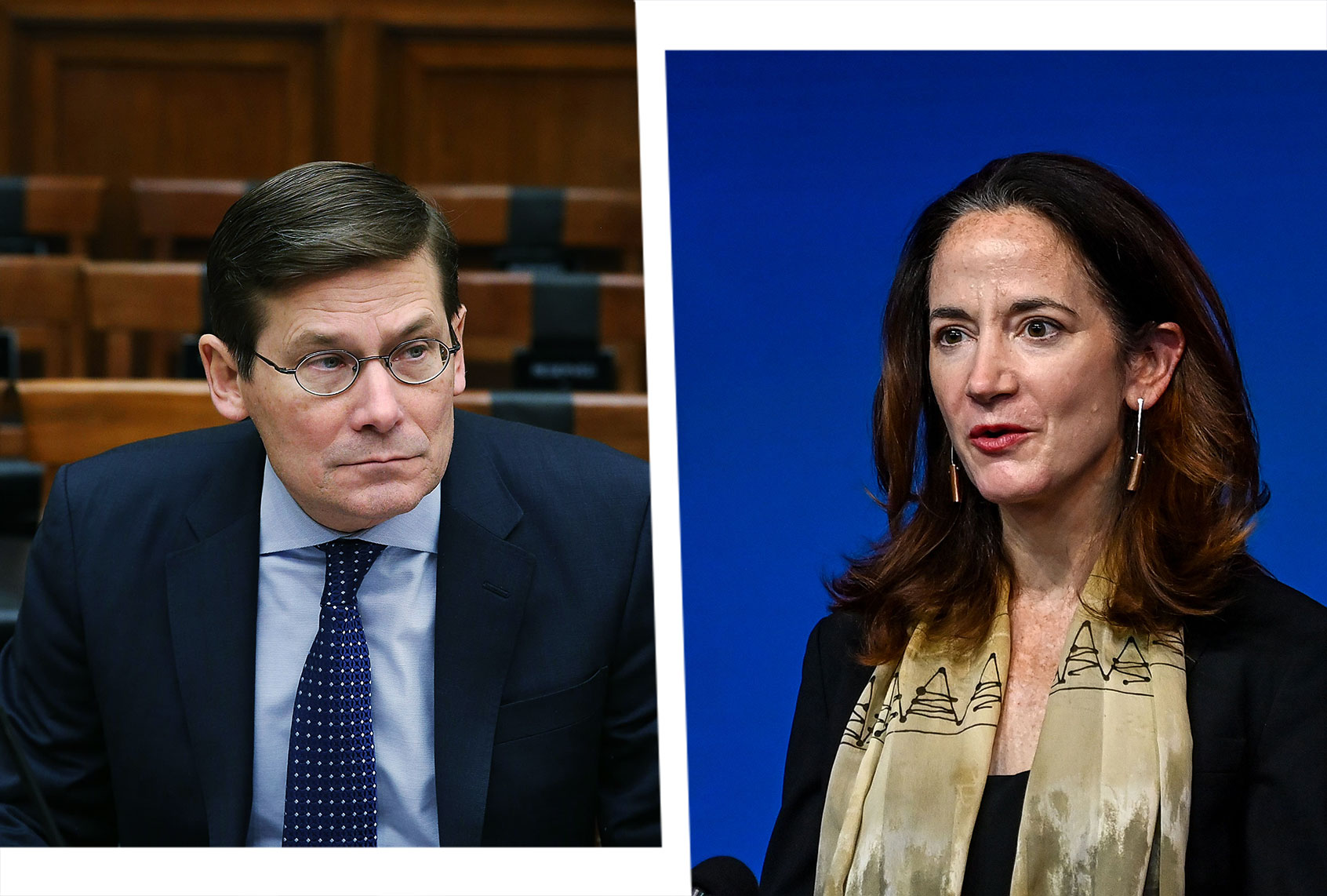 Avril Haines and Michael Morrell (Photo illustration by Salon/Getty Images)